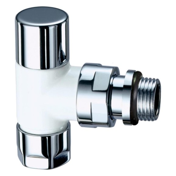 Вентиль запорный Top угловой FAR, 1/2", М24x19, EPDM, цвет серебро/белая эмаль FL 0129 12P Вентиль запорный Top угловой FAR, 1/2", М24x19, EPDM, цвет серебро/белая эмаль FL 0129 12P
