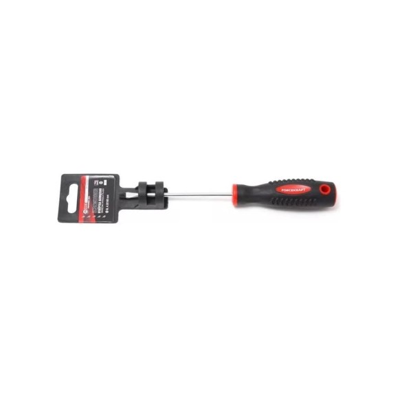 Отвертка шлицевая магнитная Forcekraft «Profi» S2 SL3.5x100мм FK-70335100(28220) Отвертка шлицевая магнитная Forcekraft «Profi» S2 SL3.5x100мм FK-70335100(28220)