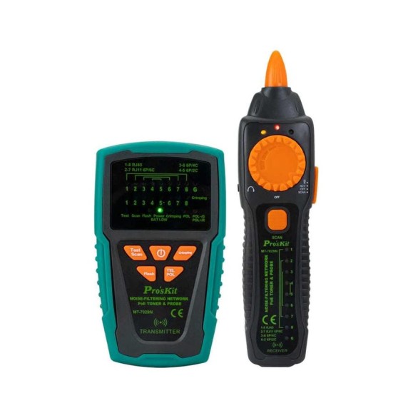 Тестер телекоммуникационных сетей и линий передачи данных Pro'sKit MT-7029N С00040322 Тестер телекоммуникационных сетей и линий передачи данных Pro'sKit MT-7029N С00040322