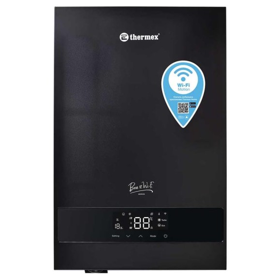 Электрический настенный котел Термекс THERMEX Boss 12 Wi-Fi (Black) ЭдЭБ04884 Электрический настенный котел Термекс THERMEX Boss 12 Wi-Fi (Black) ЭдЭБ04884