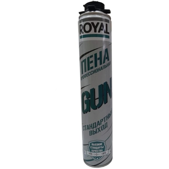 Пена профессиональная летняя ROYAL GUN 750мл RFGUNS Пена профессиональная летняя ROYAL GUN 750мл RFGUNS