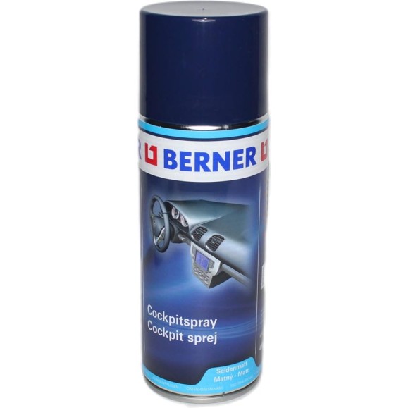 Очиститель приборного щитка BERNER 400 ml (матовый) 148114 Очиститель приборного щитка BERNER 400 ml (матовый) 148114