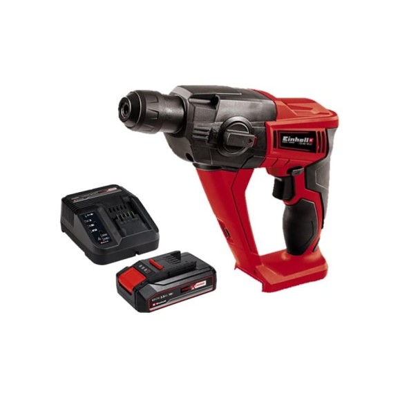 Аккумуляторный перфоратор Einhell PXC TE-HD 18 Li, 18 В,1.2Дж, ЗУ + 1 акк. 2.5 Ач 4513812SET Аккумуляторный перфоратор Einhell PXC TE-HD 18 Li, 18 В,1.2Дж, ЗУ + 1 акк. 2.5 Ач 4513812SET