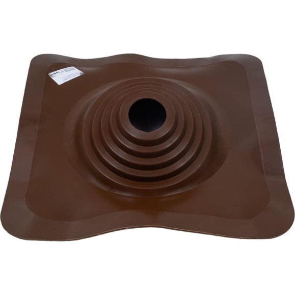 Кровельная угловая проходка Borge №1 (d=75-200, 420x420mm, RAL 8017 коричневый), силикон 01.214.04.04.01.000.8017 Кровельная угловая проходка Borge №1 (d=75-200, 420x420mm, RAL 8017 коричневый), силикон 01.214.04.04.01.000.8017