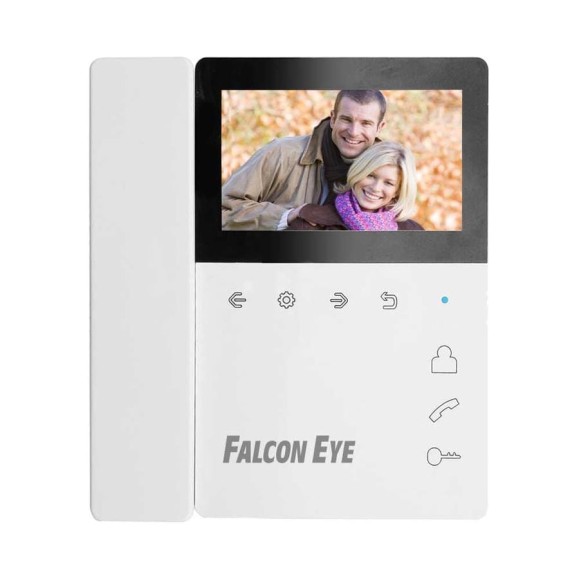 Монитор цветного видеодомофона с трубкой на магните Falcon Eye Lira 00-00189412 Монитор цветного видеодомофона с трубкой на магните Falcon Eye Lira 00-00189412
