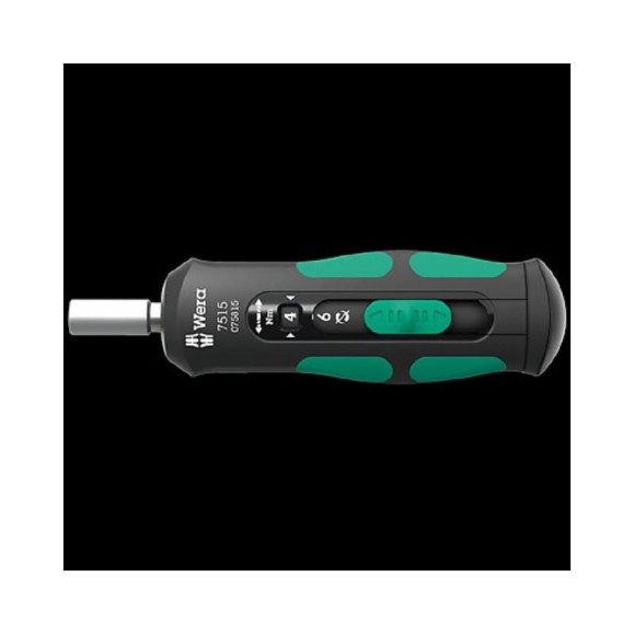 Динамометрическая отвёртка WERA 7515 Kraftform Safe-Torque Speed 2-6 Нм WE-075815 Динамометрическая отвёртка WERA 7515 Kraftform Safe-Torque Speed 2-6 Нм WE-075815