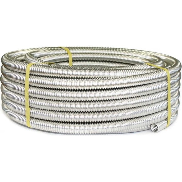 Труба гофрированная Stahlmann Ecoline 15А, отожженная, 10 м 2293282