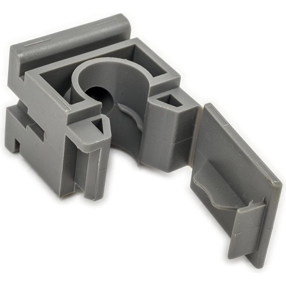 Крепеж для гофрированных труб WEYER WQSC-AD13.0G - держатель с защелкой WE2200200 Крепеж для гофрированных труб WEYER WQSC-AD13.0G - держатель с защелкой WE2200200