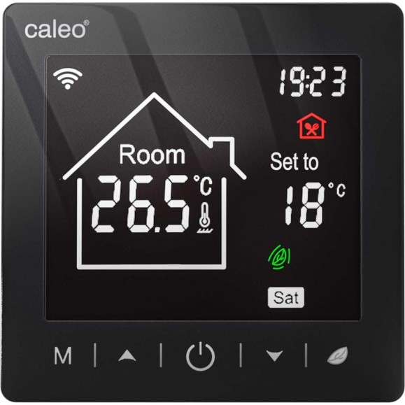 Терморегулятор C947 WIFI (ВАЙФАЙ черный) Caleo 0К-00001385
