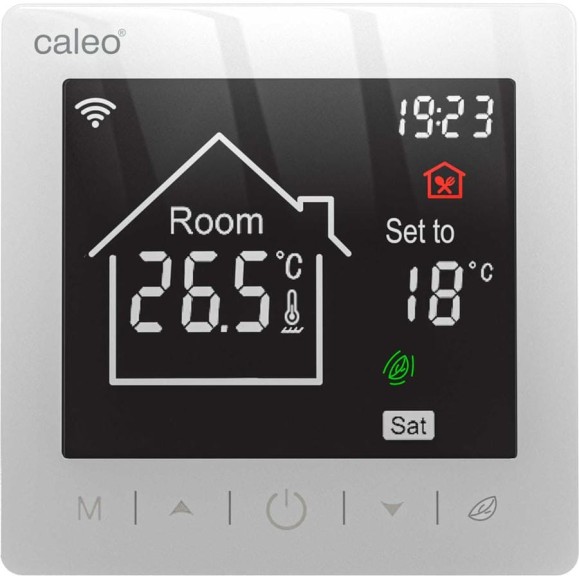 Терморегулятор C947 WIFI (ВАЙФАЙ белый) Caleo 0К-00001384 Терморегулятор C947 WIFI (ВАЙФАЙ белый) Caleo 0К-00001384