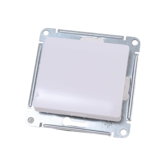 Нажимная кнопка Systeme Electric Glossa Белый, сх.1, 10АХ SE GSL000115 Нажимная кнопка Systeme Electric Glossa Белый, сх.1, 10АХ SE GSL000115
