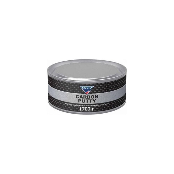 Наполнительная шпатлевка SOLID PROFESSIONAL LINE CARBON PUTTY - (1700 гр), с карбоновой нитью 516.1700 Наполнительная шпатлевка SOLID PROFESSIONAL LINE CARBON PUTTY - (1700 гр), с карбоновой нитью 516.1700