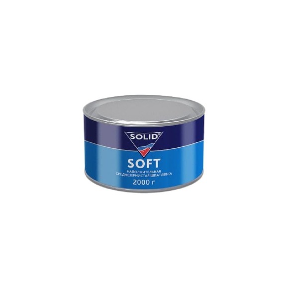 Наполнительная среднезернистая шпатлевка SOLID SOFT (фасовка 2000 гр) 0242.02000 Наполнительная среднезернистая шпатлевка SOLID SOFT (фасовка 2000 гр) 0242.02000
