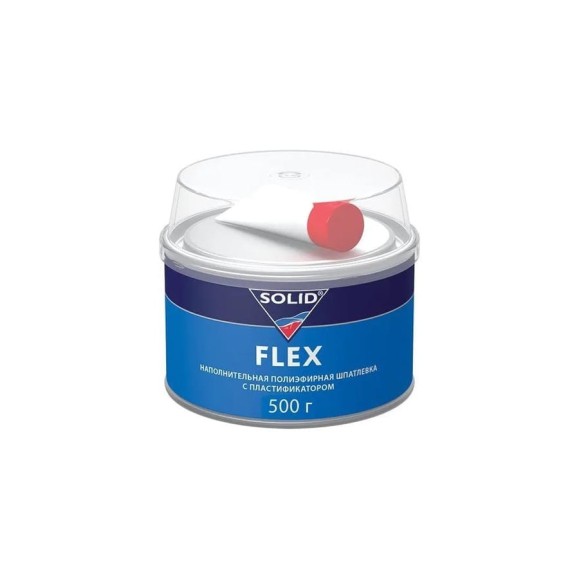 Наполнительная шпатлевка SOLID FLEX - (500 гр) с пластификатором 318.0500 Наполнительная шпатлевка SOLID FLEX - (500 гр) с пластификатором 318.0500