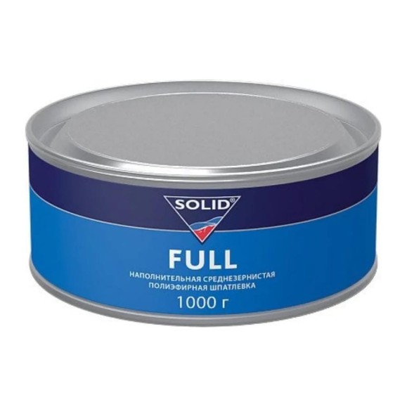 Наполнительная среднезернистая шпатлевка SOLID FULL (фасовка 1000 гр) 311.1000 Наполнительная среднезернистая шпатлевка SOLID FULL (фасовка 1000 гр) 311.1000