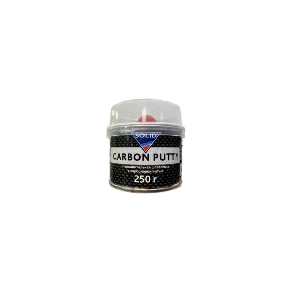 Наполнительная шпатлевка SOLID PROFESSIONAL LINE CARBON PUTTY (250 гр), с карбоновой нитью 516.0250 Наполнительная шпатлевка SOLID PROFESSIONAL LINE CARBON PUTTY (250 гр), с карбоновой нитью 516.0250