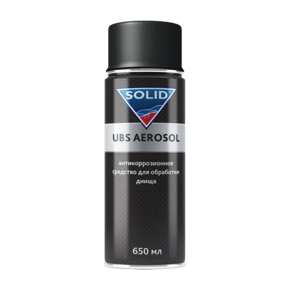 Антикоррозионное средство для обработки днища SOLID PROF UBS AEROSOL 650 ml (аэрозоль) 450.0651.U Антикоррозионное средство для обработки днища SOLID PROF UBS AEROSOL 650 ml (аэрозоль) 450.0651.U