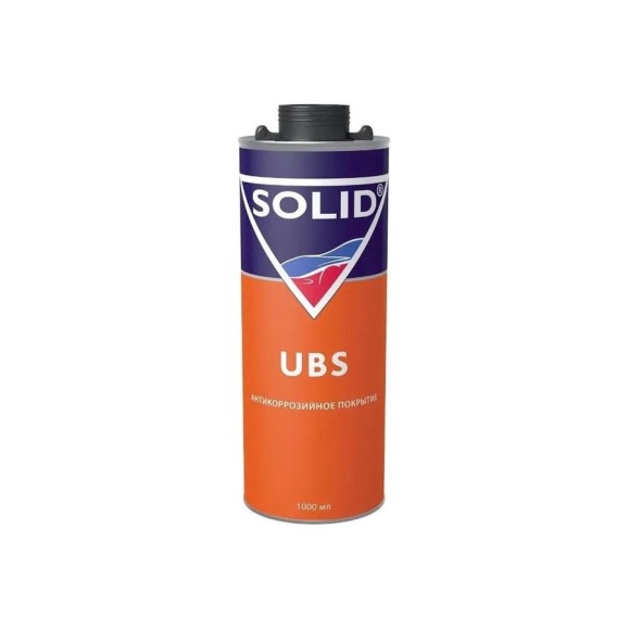 Антикоррозионное средство под пистолет SOLID UBS (1000 мл), цвет: черный 342.1004 Антикоррозионное средство под пистолет SOLID UBS (1000 мл), цвет: черный 342.1004