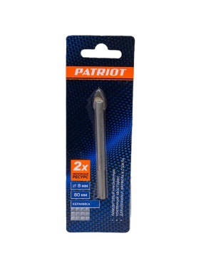 Сверло по керамике (8х80 мм) EDGE by PATRIOT 815010065