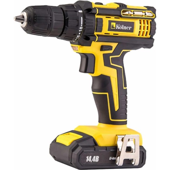 Аккумуляторная дрель-шуруповерт Kolner KCD 14.4/2L 8020100381 Аккумуляторная дрель-шуруповерт Kolner KCD 14.4/2L 8020100381