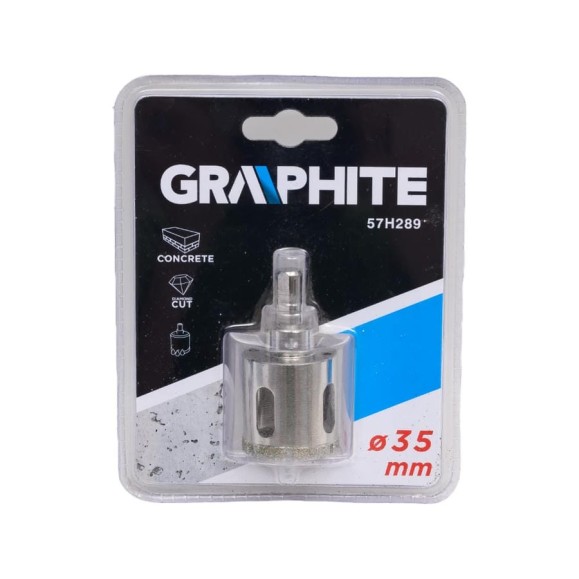 Сверло по керамической плитке 35 мм GRAPHITE 57H289