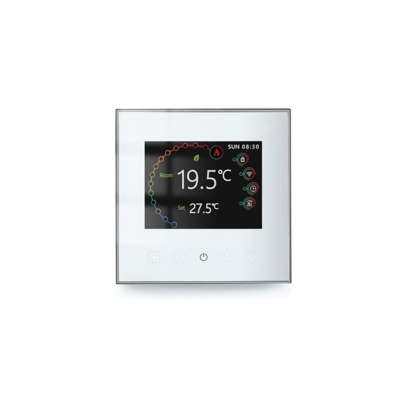 Термостат для бойлера umnoo 2002GСLW, Wifi, 3A, белый trw0021 Термостат для бойлера umnoo 2002GСLW, Wifi, 3A, белый trw0021