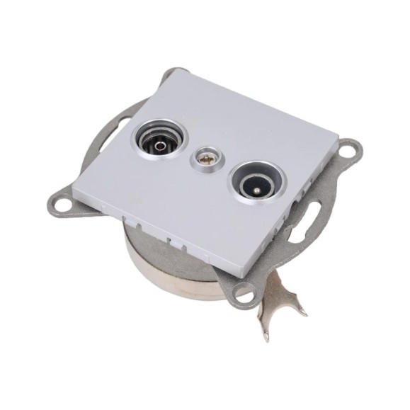 Механизм розетки GUSI ELECTRIC Ugra TV+ SAT, оконечной, СУ, серебро С11TS1-004 Механизм розетки GUSI ELECTRIC Ugra TV+ SAT, оконечной, СУ, серебро С11TS1-004