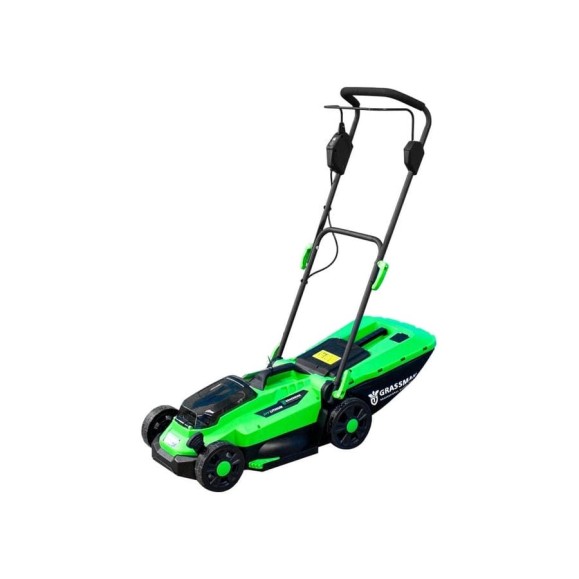 Газонокосилка аккумуляторная Grassman BL-233, 21V, ширина 33см, травосбор. 30л (1/12) 020286