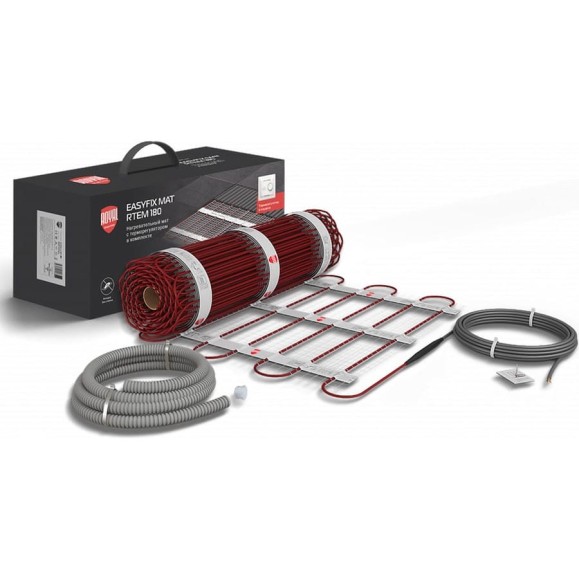 Нагревательный мат ROYAL THERMO EasyFix Mat RTEM 2-180-1,5 (комплект с терморегулятором) НС-1599096 Нагревательный мат ROYAL THERMO EasyFix Mat RTEM 2-180-1,5 (комплект с терморегулятором) НС-1599096