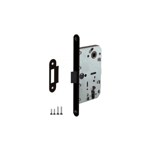 Корпус замка PUNTO PL85-50/BL BL (черный) 49219 Корпус замка PUNTO PL85-50/BL BL (черный) 49219