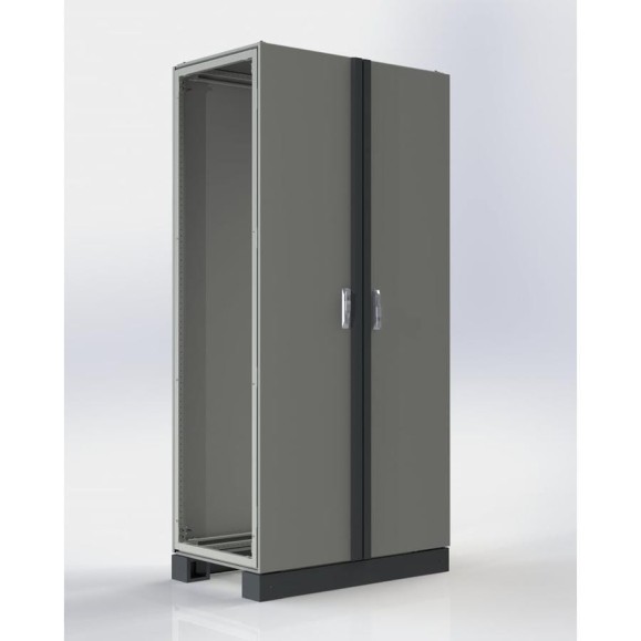 Корпус электротехнический двухдверный GEFESTLINE 1800x1000x400 мм (ВхШхГ) IP54 RAL7035 G2DKOSO18.10.4 Корпус электротехнический двухдверный GEFESTLINE 1800x1000x400 мм (ВхШхГ) IP54 RAL7035 G2DKOSO18.10.4