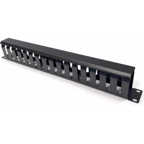 Кабельный организатор Hyperline CM-1U-ML16-COV металлический с крышкой, 19", 1U 454711 Кабельный организатор Hyperline CM-1U-ML16-COV металлический с крышкой, 19", 1U 454711