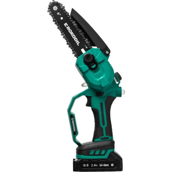 Аккумуляторная цепная мини пила Rokodil Cutter Pro, 6, 2 АКБ, электропила для дачи и сада 1049786 Аккумуляторная цепная мини пила Rokodil Cutter Pro, 6, 2 АКБ, электропила для дачи и сада 1049786