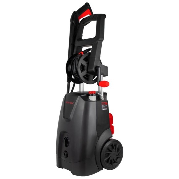 Мойка высокого давления Verton WM-2300R 2300 Вт, давление мин/макс: 120/185 бар, расход воды мин/макс: 6.7/8.3 л/мин, 8 м шланг, катушка для шланга 01.9674.16681