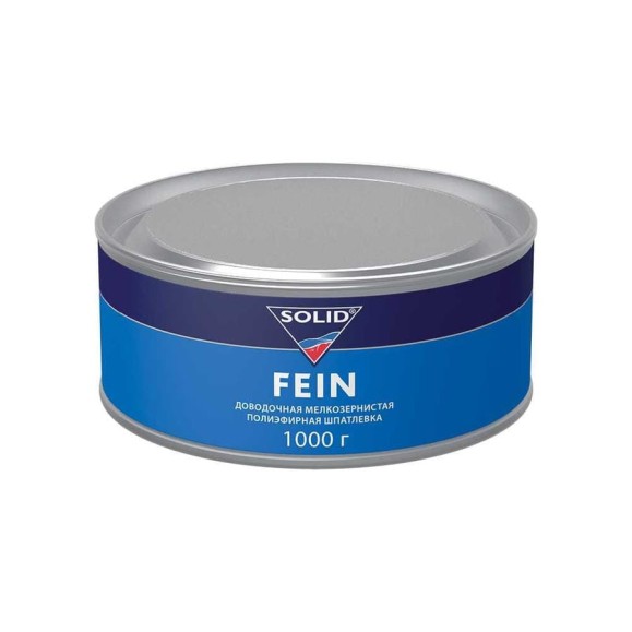 Доводочная мелкозернистая шпатлевка SOLID FEIN (фасовка 1000 гр) 317.1000