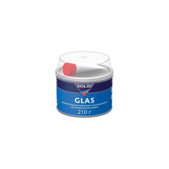 Наполнительная шпатлевка SOLID GLAS (фасовка 210 гр), усиленная стекловолокном 316.0210 Наполнительная шпатлевка SOLID GLAS (фасовка 210 гр), усиленная стекловолокном 316.0210