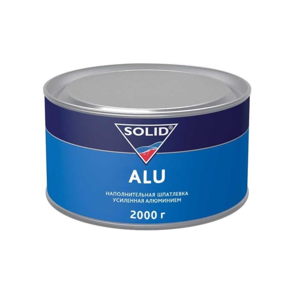 Наполнительная шпатлевка SOLID ALU (фасовка 2000 гр), усиленная алюминием 314.2000 Наполнительная шпатлевка SOLID ALU (фасовка 2000 гр), усиленная алюминием 314.2000