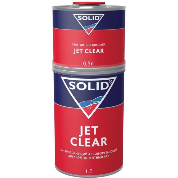 двухкомпонентный экспресс лак SOLID JET CLEAR (1000+500 мл) 2+1 (в комплекте с отвердителем) 323.1500 двухкомпонентный экспресс лак SOLID JET CLEAR (1000+500 мл) 2+1 (в комплекте с отвердителем) 323.1500