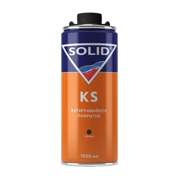 Антигравийное средство под пистолет SOLID KS (1кг), цвет: черный (Т) 331.1022 Антигравийное средство под пистолет SOLID KS (1кг), цвет: черный (Т) 331.1022