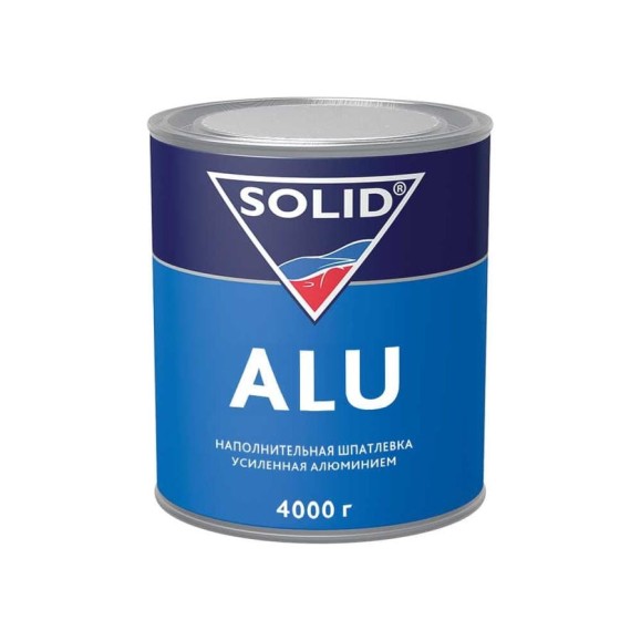 Наполнительная шпатлевка SOLID ALU (фасовка 4000 гр), усиленная алюминием 314.4000 Наполнительная шпатлевка SOLID ALU (фасовка 4000 гр), усиленная алюминием 314.4000