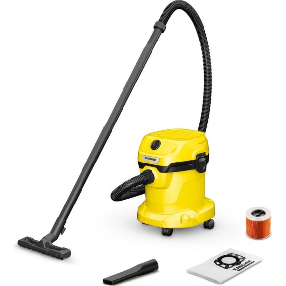 Хозяйственный пылесос Karcher WD 2 Plus V-15/4/18/C 1.628-011.0 Хозяйственный пылесос Karcher WD 2 Plus V-15/4/18/C 1.628-011.0