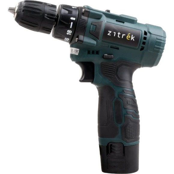 Дрель-шуруповерт аккумуляторная Zitrek Green 12V Max, 12В, 2x2.0Ач 085-1016 Дрель-шуруповерт аккумуляторная Zitrek Green 12V Max, 12В, 2x2.0Ач 085-1016