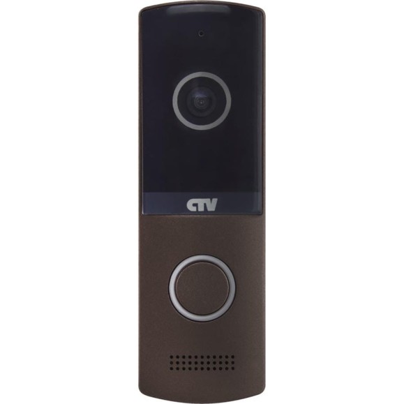Вызывная панель для цветного видеодомофона CTV -D4003 NG B, разрешение Full HD, цвет гавана 10-0000387 Вызывная панель для цветного видеодомофона CTV -D4003 NG B, разрешение Full HD, цвет гавана 10-0000387