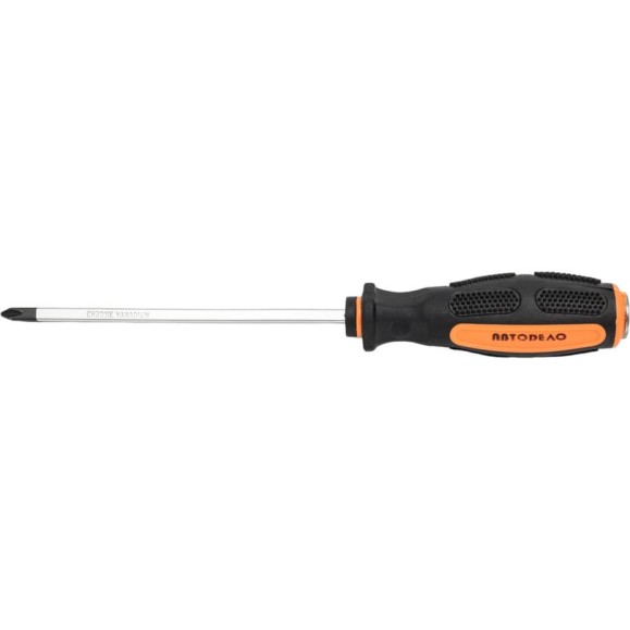 Крестовая отвертка АвтоDело Professional PH2x 150мм силовая 39581 14860