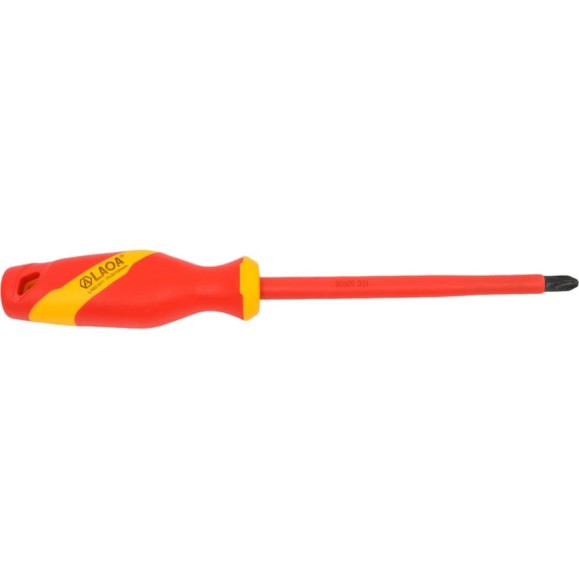 Отвертка диэлектрическая LAOA PH3*150 LA621011 Отвертка диэлектрическая LAOA PH3*150 LA621011