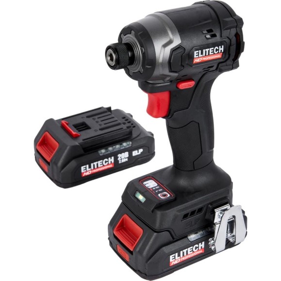 Винтоверт аккумуляторный ударный Elitech CS 2003SL, 20 В, 260 Нм, BL, 2x2 Ач HD 205732 Винтоверт аккумуляторный ударный Elitech CS 2003SL, 20 В, 260 Нм, BL, 2x2 Ач HD 205732