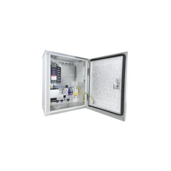 Коммутатор уличный гигабитный ComOnyx PoE 4PoE + 2RJ45, CO-SBOXP506-H, 250-025 Коммутатор уличный гигабитный ComOnyx PoE 4PoE + 2RJ45, CO-SBOXP506-H, 250-025
