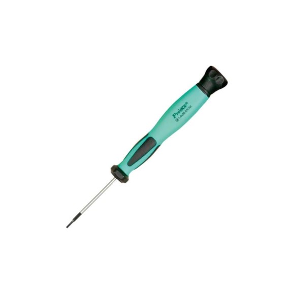 Отвертка прецизионная звездообразная антистатическая Pro'sKit SD-083-T7H, T7Hx50 мм 00322863 Отвертка прецизионная звездообразная антистатическая Pro'sKit SD-083-T7H, T7Hx50 мм 00322863