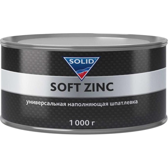 Универсальная наполняющая шпатлевка SOLID PROFESSIONAL LINE SOFT ZINC (1000 гр) 508.8100