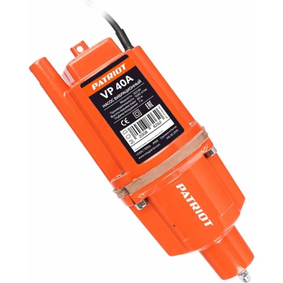 Вибрационный насос PATRIOT VP 40А 315302515 Вибрационный насос PATRIOT VP 40А 315302515